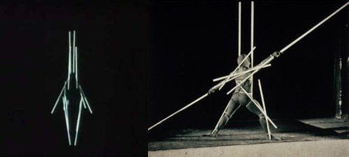 מתוך ריקוד המוטות של אוסקר שלמר, 1927